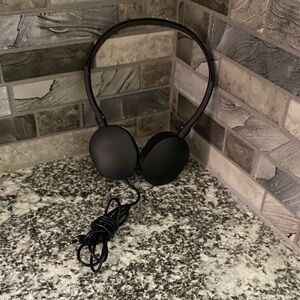 Black Headphones NWOT